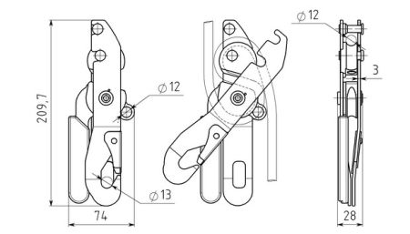  Стопор-десантер Вертикаль ver 0305 в Ставрополе  