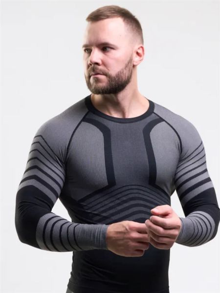 Комплект термобелья X-LINE (sport) мужской черный с серым NEW в Ставрополе