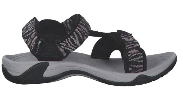 Купить сандалии cmp hamal wmn hiking nero-pale rose черный в Ставрополе