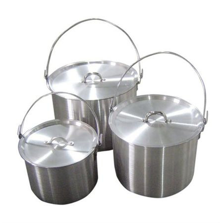 Котел Tramp алюминиеый с крышкой 4,8л.