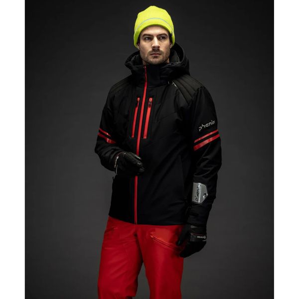Куртка горнолыжная Phenix Traction с капюшоном BK в Ставрополе