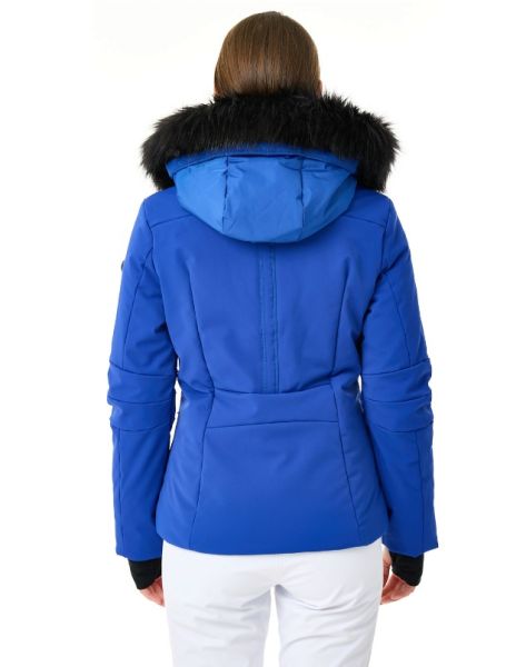 Куртка горнолыжная Poivre Blanc с иск.мехом W24-0802-WO/A синий в Ставрополе