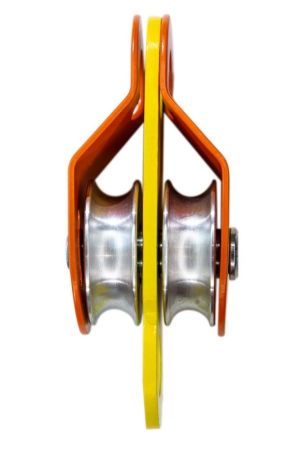  Блок-ролик Орион-Альп двойной сталь с подшипником в Ставрополе  