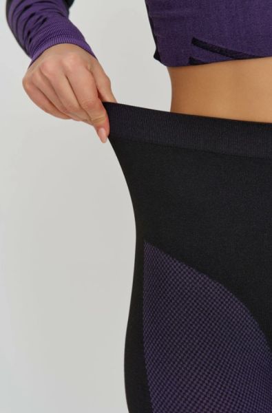 Комплект термобелья X-Line Sport женский черный с фиолетовым NEW в Ставрополе