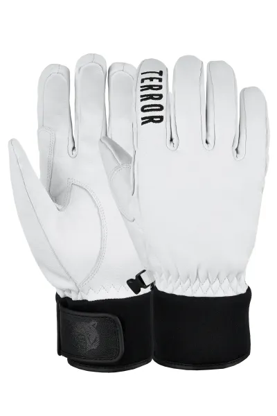 Перчатки Terror-Leather Gloves Black в Ставрополе