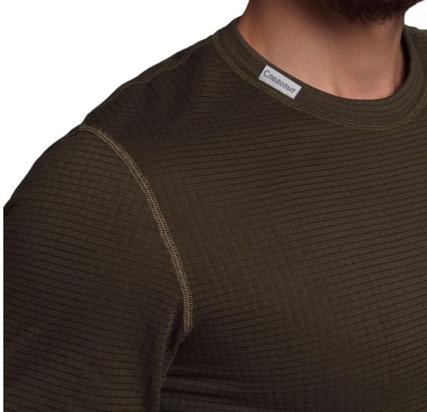 Термобелье лонгслив Следопыт Taiga,до -15°С,двухсл.,хаки в Ставрополе